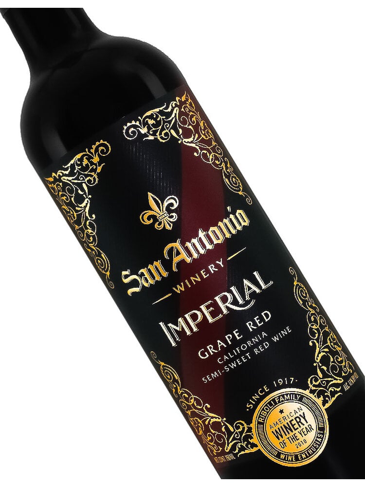 San Antonio Winery Imperial Semi-Sweet Red Wine, California