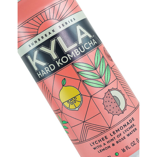 Kyla Hard Kombucha "Lychee Lemonade" Sunbreak Series 16oz Can - Hood River, OR Kyla Hard Kombucha "Lychee Lemonade" Sunbreak Series 16oz Can - Hood River, OR