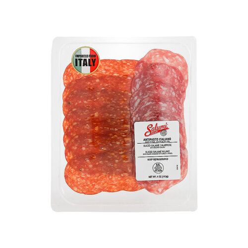 Salumi Italiani Antipasto Calabrese & Salame Milano 4oz, Italy Salumi Italiani Antipasto Calabrese & Salame Milano 4oz, Italy
