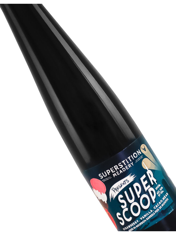 Superstition Meadery "Super Scoop" Strawberry, Vanilla, Cacao Mead 375ml Bottle - Prescott, AZ