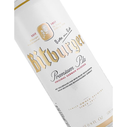 Bitburger Premium Pils 500ml Can - Germany Bitburger Premium Pils 500ml Can - Germany