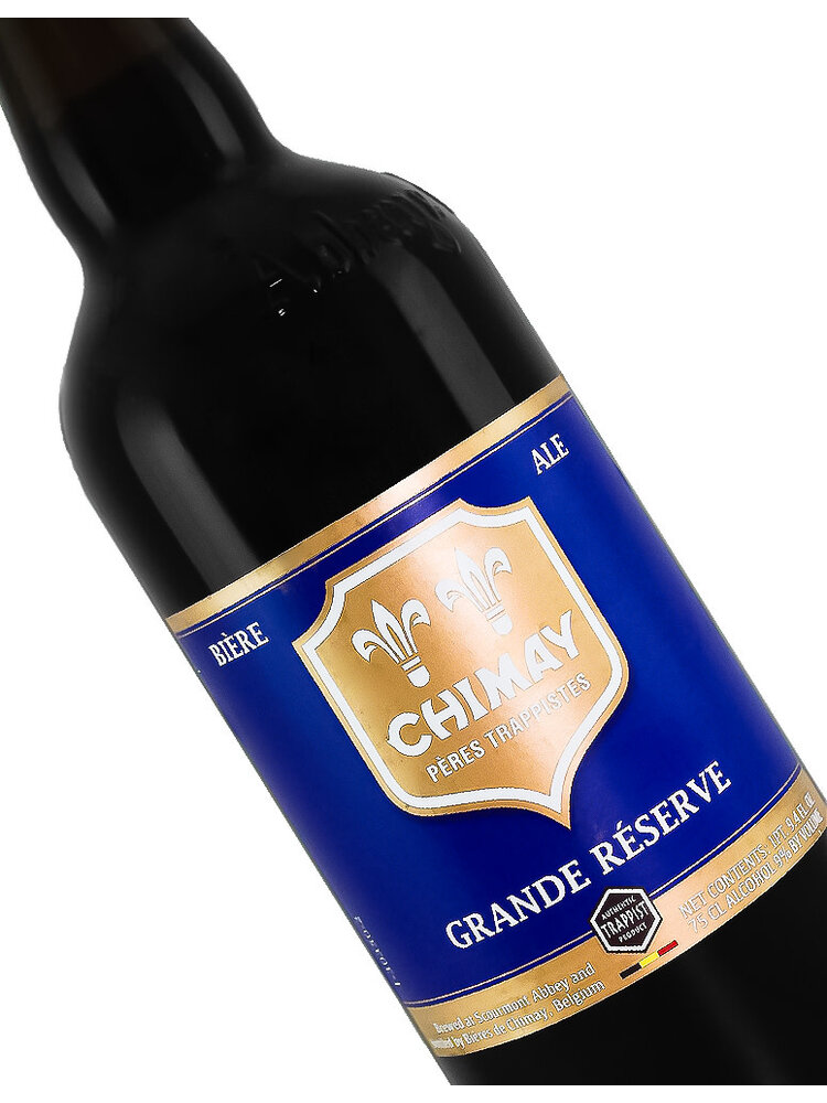 Chimay Grande Reserve Strong Dark Ale (Blue)750ml Bottle - Belgium