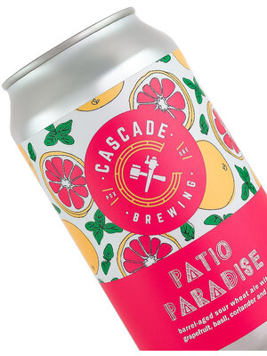 Cascade Brewing "Patio Paradise" Barrel-Aged Sour Wheat Ale 12oz Can - Portland, OR