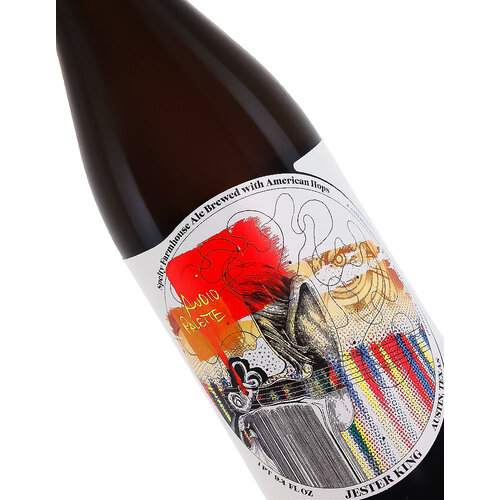 Jester King Brewery "Audio Palette" Farmhouse Ale 750ml Bottle - Austin, TX Jester King Brewery "Audio Palette" Farmhouse Ale 750ml Bottle - Austin, TX