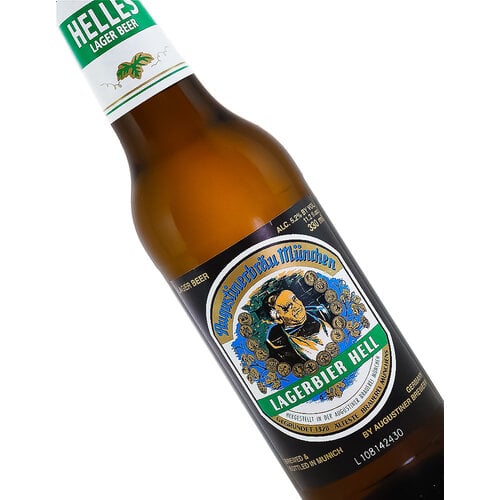 Augustinerbrau Munchen "Lagerbier Hell" Helles Lager 11.2oz Bottle - Germany Augustinerbrau Munchen "Lagerbier Hell" Helles Lager 11.2oz Bottle - Germany