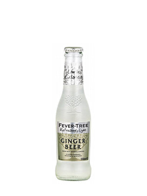 Fever-Tree Refreshingly Light Ginger Beer 6.8oz Bottle - 4pk