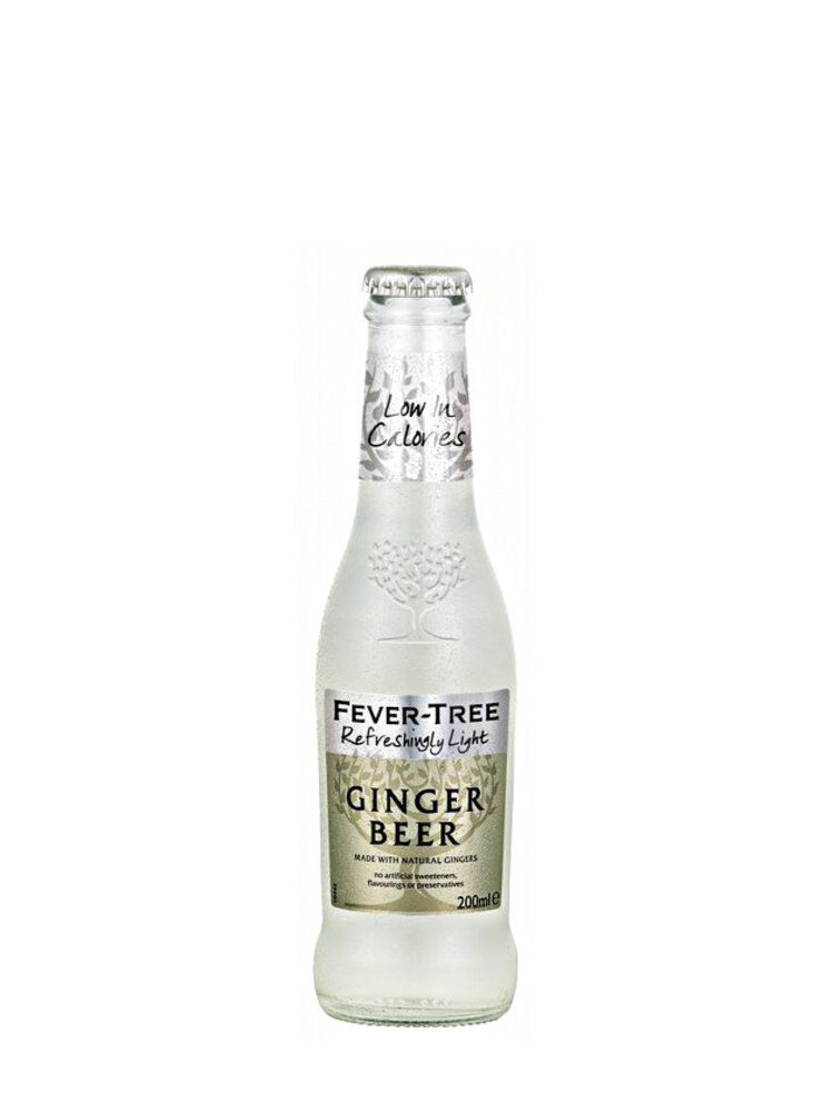 Fever-Tree Refreshingly Light Ginger Beer 6.8oz Bottle - 4pk