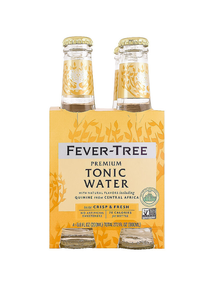 Fever-Tree Premium Tonic Water 6.8oz Bottle - 4pk