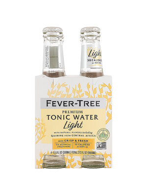 Fever-Tree Premium Light Tonic Water 6.8oz Bottle - 4pk