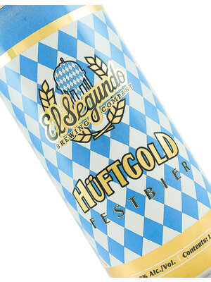 El Segundo Brewing "HuftGold" Festbier 16oz Can - El Segundo, CA