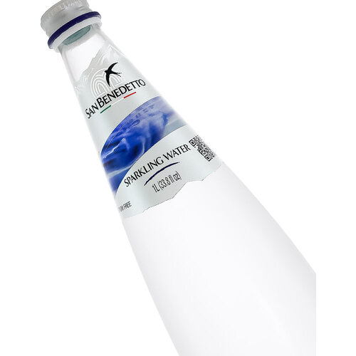 San Benedetto Sparkling Water 1 Liter Bottle, Italy San Benedetto Sparkling Water 1 Liter Bottle, Italy