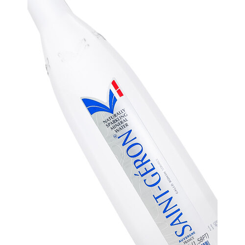 Saint-Geron Naturally Sparkling Mineral Water 750ml Bottle, Auverne, France Saint-Geron Naturally Sparkling Mineral Water 750ml Bottle, Auverne, France