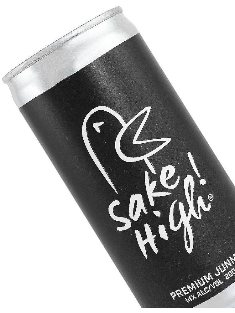 Sake High Premium Junmai 200ml Can, Japan