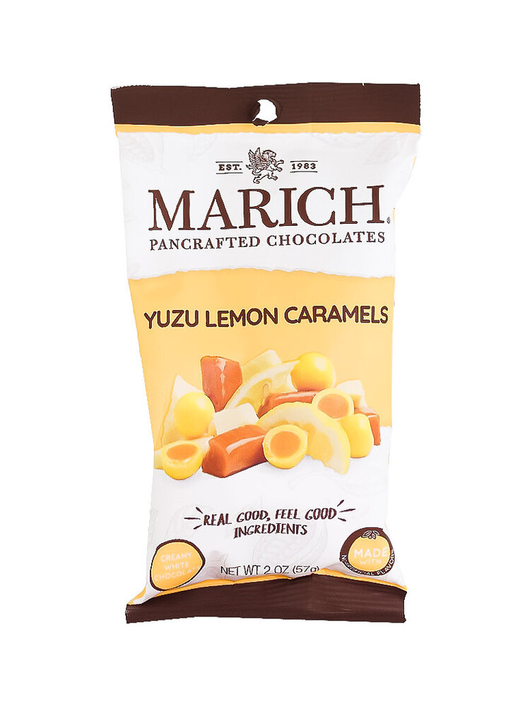 Marich Yuzu Lemon Caramels 2oz Bag, Hollister, California