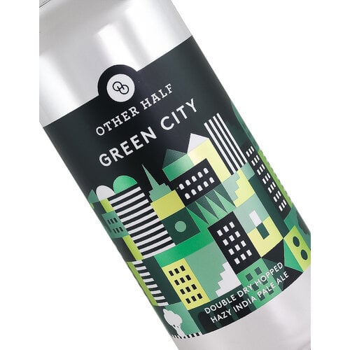 Other Half Brewing "Green City" Double Dry Hopped Hazy India Pale Ale 16oz Can - Brooklyn, NY Other Half Brewing "Green City" Double Dry Hopped Hazy India Pale Ale 16oz Can - Brooklyn, NY