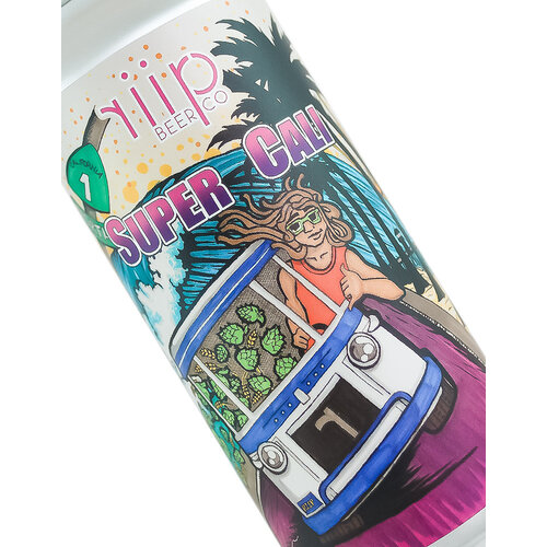 Riip Beer "Super Cali" West Coast IPA 16oz Can - Huntington Beach, CA Riip Beer "Super Cali" West Coast IPA 16oz Can - Huntington Beach, CA