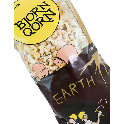 Bjorn Qorn/Urbani Tartufi "Earth" Truffle Sun-Popped Corn 3oz Bag Bjorn Qorn/Urbani Tartufi "Earth" Truffle Sun-Popped Corn 3oz Bag