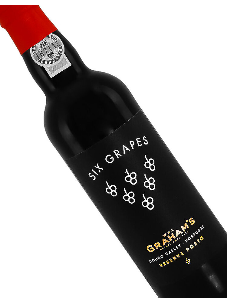 Graham's "Six Grapes" Reserve Porto, Portugal Half Bottle