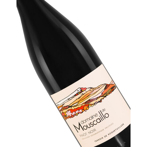 Domaine de Mouscaillo 2019 Pinot Noir "Terroir De Roquetaillade", Languedoc-Roussillon Domaine de Mouscaillo 2019 Pinot Noir "Terroir De Roquetaillade", Languedoc-Roussillon