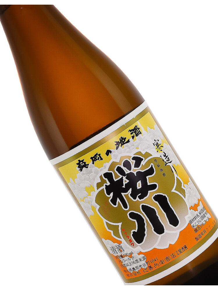Tsuji Zenbei Sakuragawa Dry Honjozo Sake 720ml Bottle