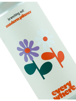 Everywhere Beer "Branching Out" Modern Pilsner 16oz Can - Orange, CA