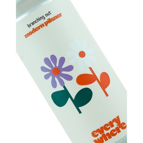 Everywhere Beer "Branching Out" Modern Pilsner 16oz Can - Orange, CA