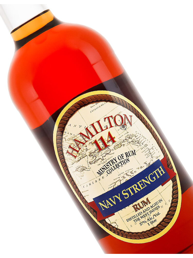 Hamilton 114 Navy Strength Rum 1 Liter