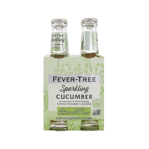 Fever Tree Sparkling Cucumber Tonic Water 6.8oz Bottle - 4pk Fever Tree Sparkling Cucumber Tonic Water 6.8oz Bottle - 4pk