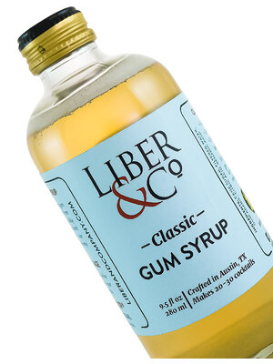 Liber & Co "Classic" Gum Syrup 9.5oz Bottle, Austin, Texas