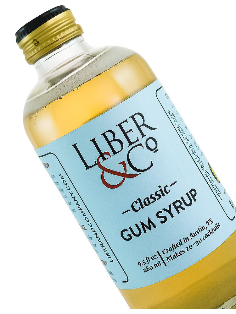 Liber & Co "Classic" Gum Syrup 9.5oz Bottle, Austin, Texas