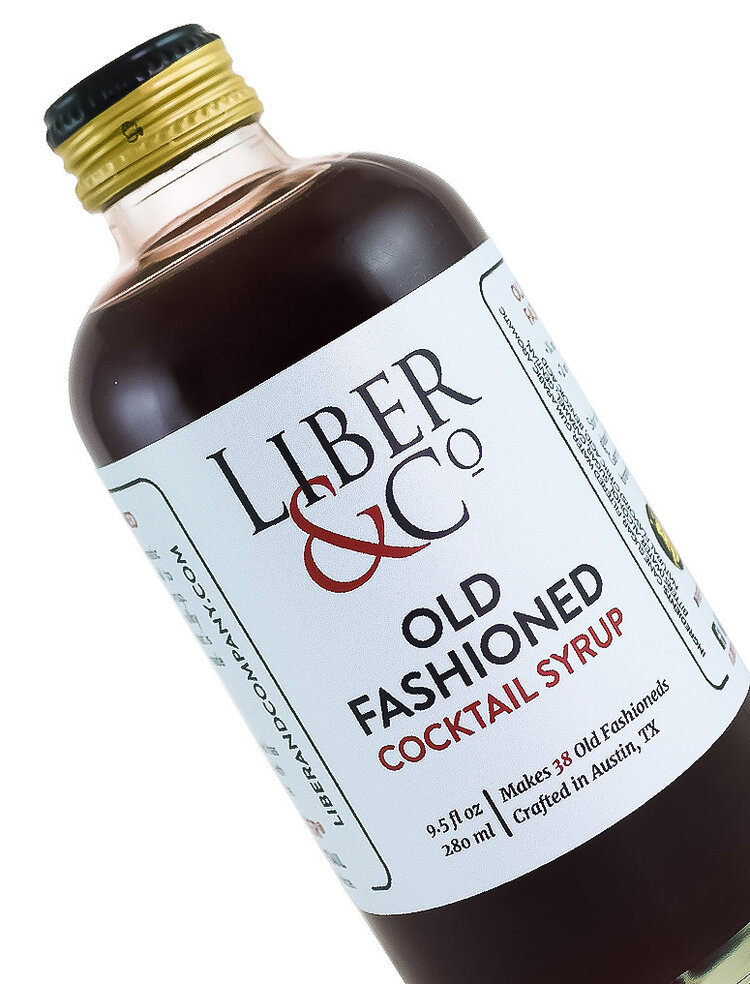 Liber & Co "Old Fashioned" Cocktail Syrup 9.5oz Bottle, Austin, Texas
