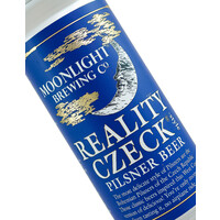 Moonlight Brewing "Reality Czeck" Czech Pilsner 16oz Can - Santa Rosa, CA