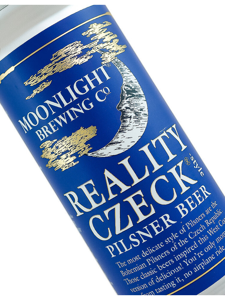 Moonlight Brewing "Reality Czeck" Czech Pilsner 16oz Can - Santa Rosa, CA