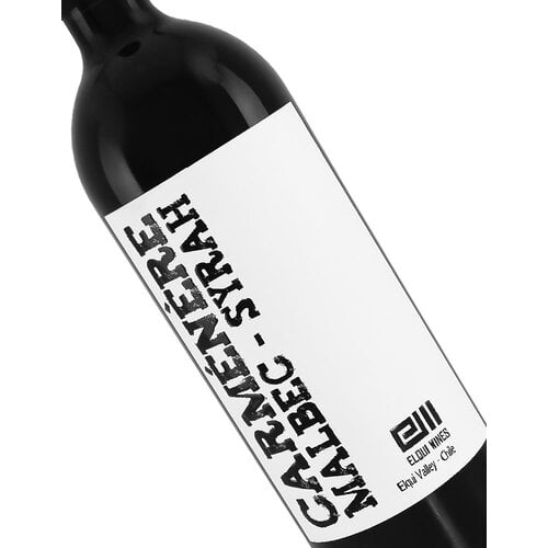 Elqui Wines 2018 Carmenere-Syrah-Malbec, Elqui Valley, Chile Elqui Wines 2018 Carmenere-Syrah-Malbec, Elqui Valley, Chile