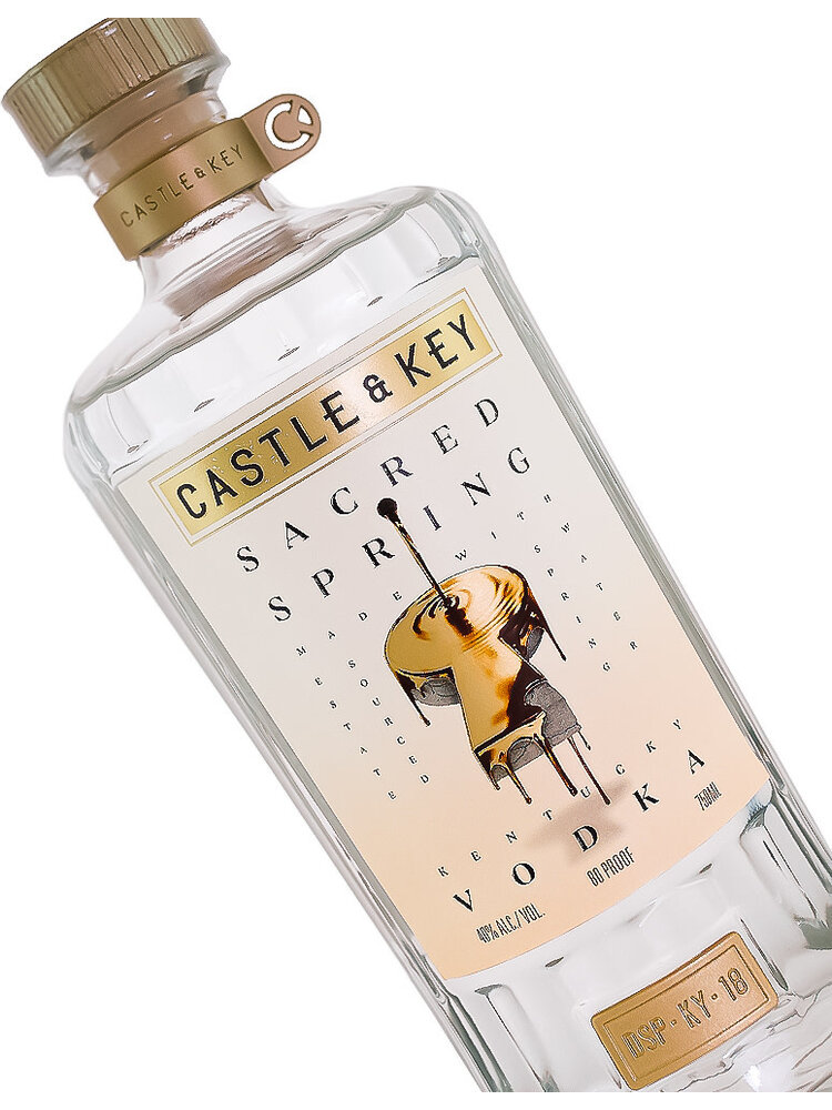 Castle & Key "Sacred Spring" Vodka, Frankfort, Kentucky