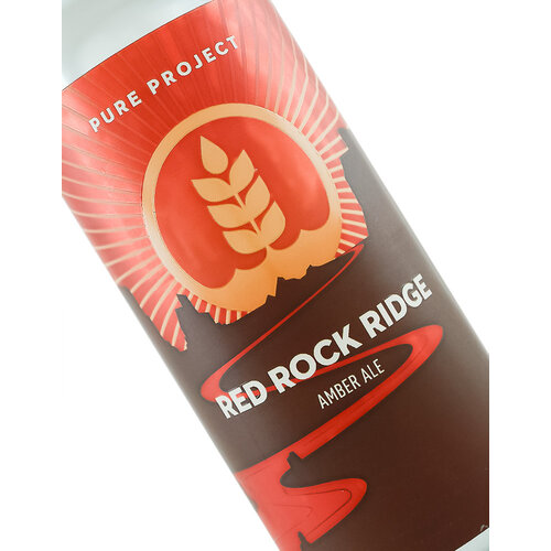 Pure Project "Red Rock Ridge" Amber Ale 16oz Can - Vista, CA Pure Project "Red Rock Ridge" Amber Ale 16oz Can - Vista, CA