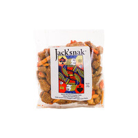 Jack'snak "Spicy" Honey Roasted Sesame Chips, Honey Toasted Peanuts, Chili Lemon Corn Nuggets & Cajun Corn Sticks 6oz Bag, Kansas