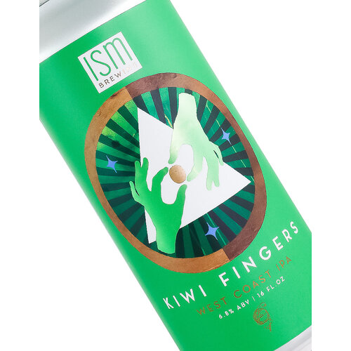 ISM Brewing "Kiwi Fingers" West Coast IPA 16oz Can - Long Beach, CA