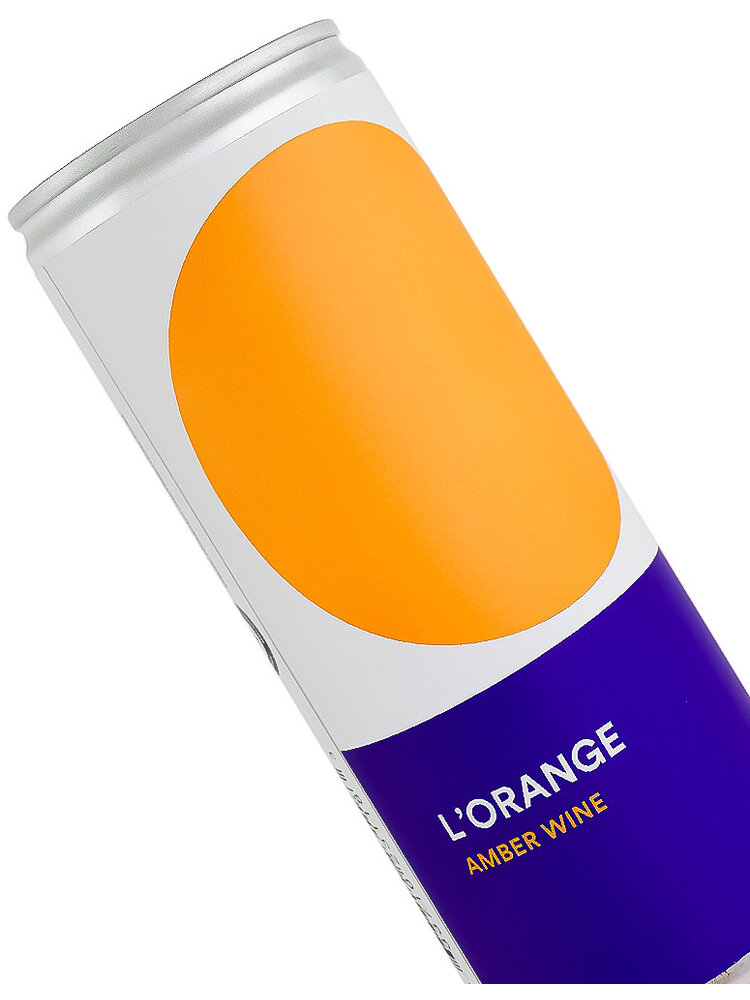 Mad Med "L'Orange" Skin Contact Amber Wine 250ml Can, France