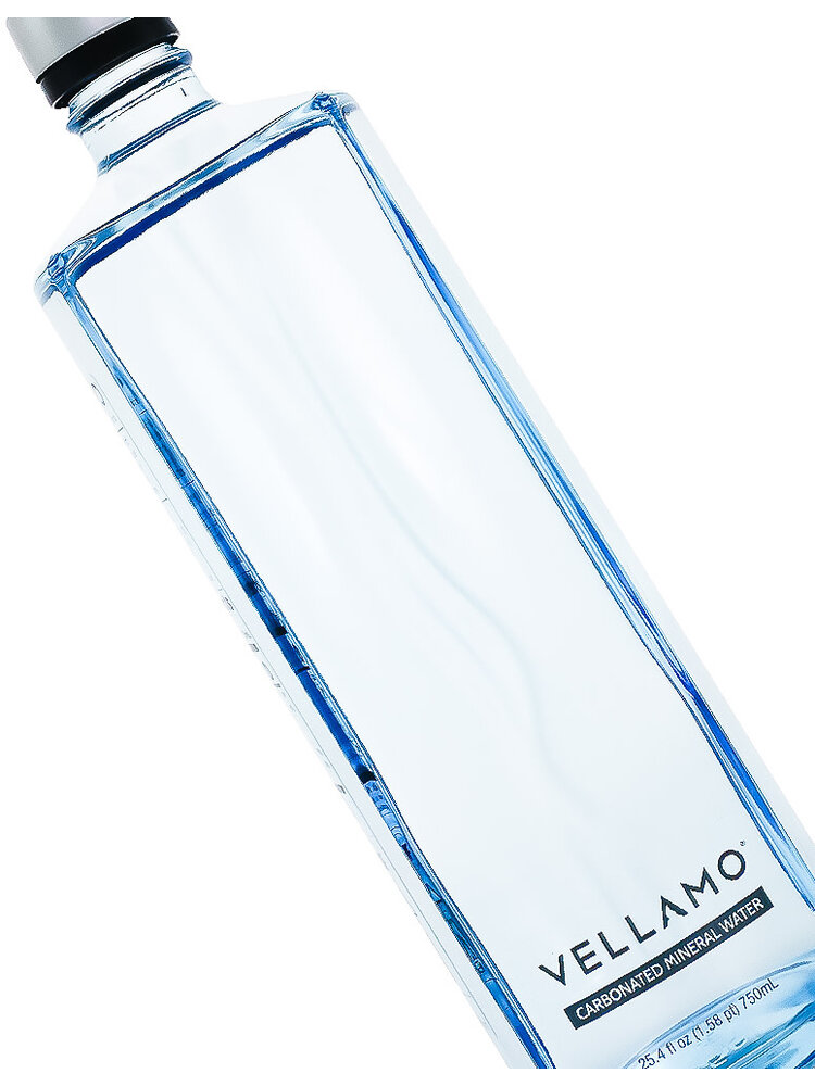 Vellamo Carbonated Mineral Water 25.4oz Bottle, Finland