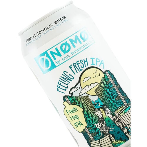 Crux Fermentation Project "Nomo" Feeling Fresh IPA Non Alcoholic 12oz Can - Bend, OR