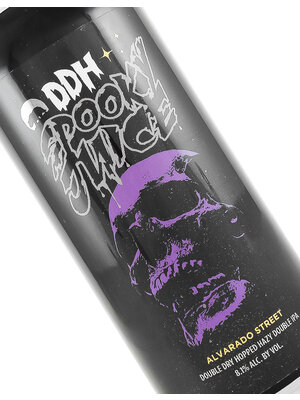 Alvarado Street Brewery "DDH Spooky Juice" Double Dry Hopped Hazy Double IPA 16oz Can - Salinas, CA