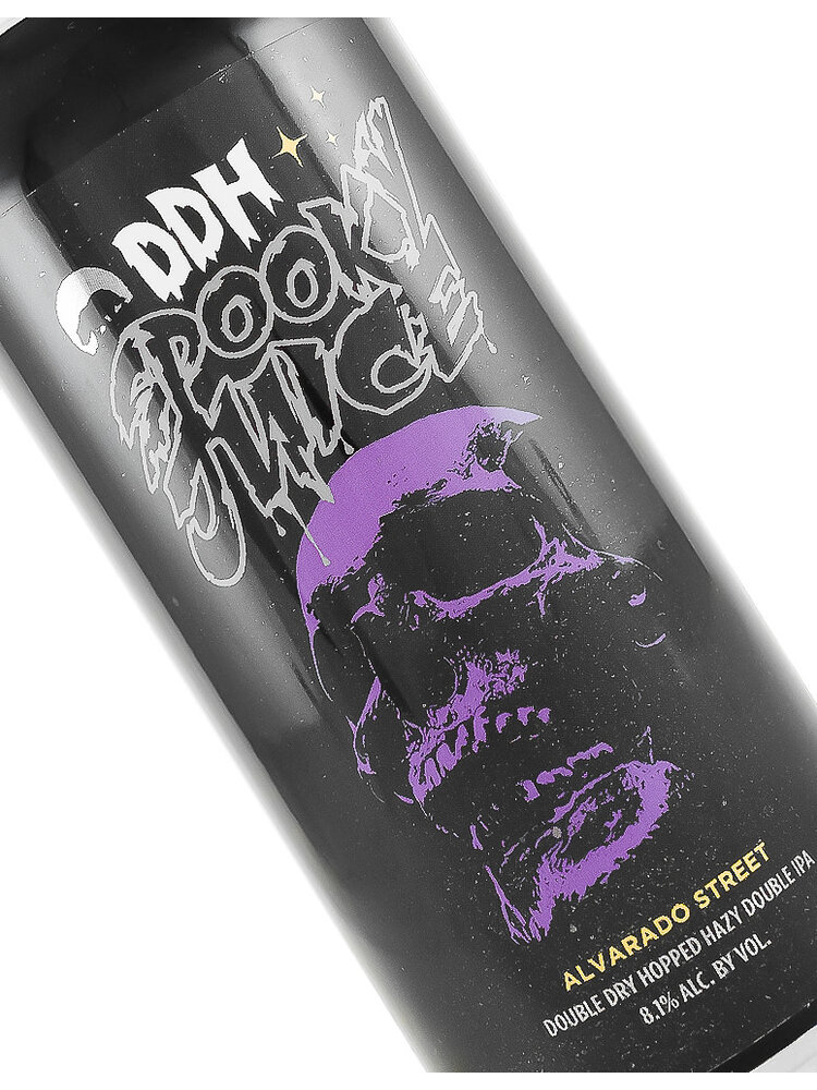 Alvarado Street Brewery "DDH Spooky Juice" Double Dry Hopped Hazy Double IPA 16oz Can - Salinas, CA