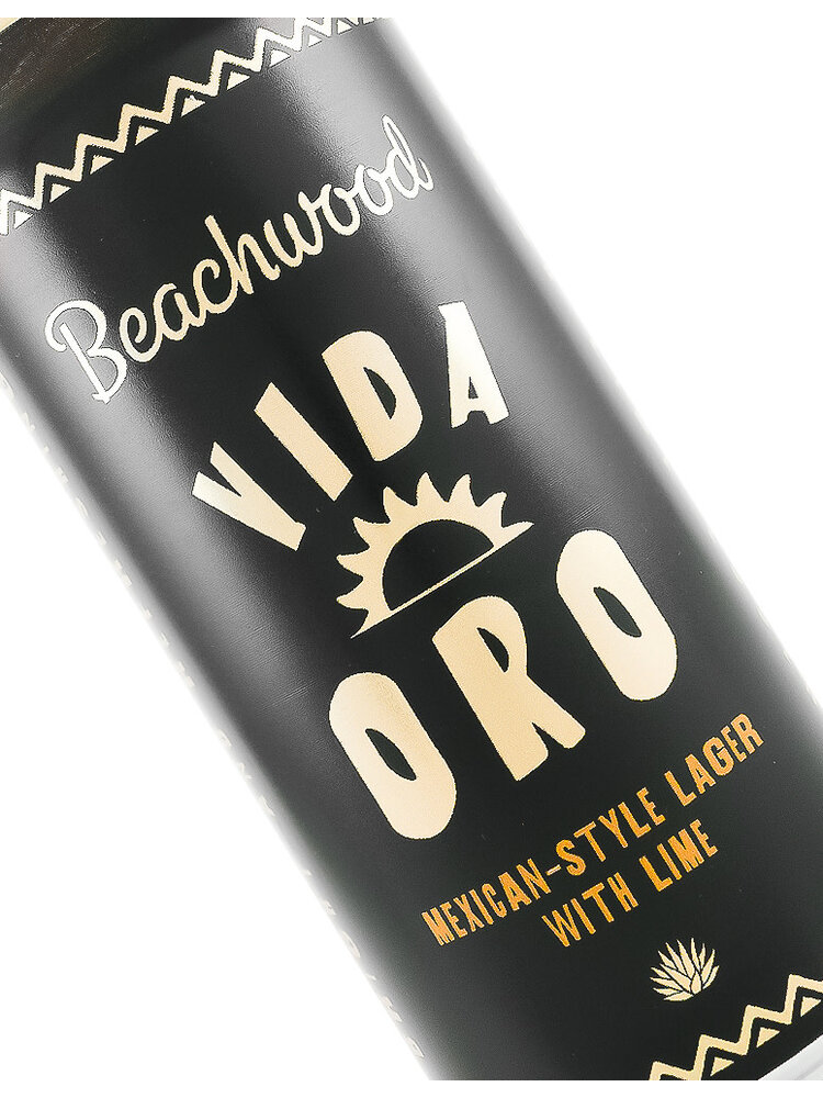Beachwood Brewing "Vida Oro" Mexican-Style Lager With Lime 16oz Can - Huntington Beach, CA