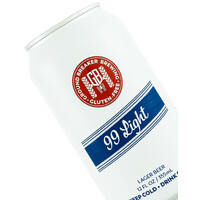 Ground Breaker Brewing "99 Light" Lager 12oz Can - Portland, OR