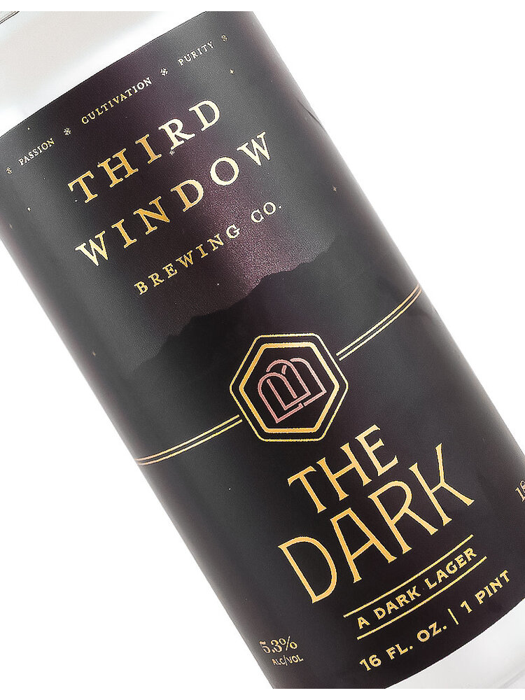 Third Window Brewing "The Dark" A Dark Lager 16oz Can - Santa Barbara, CA