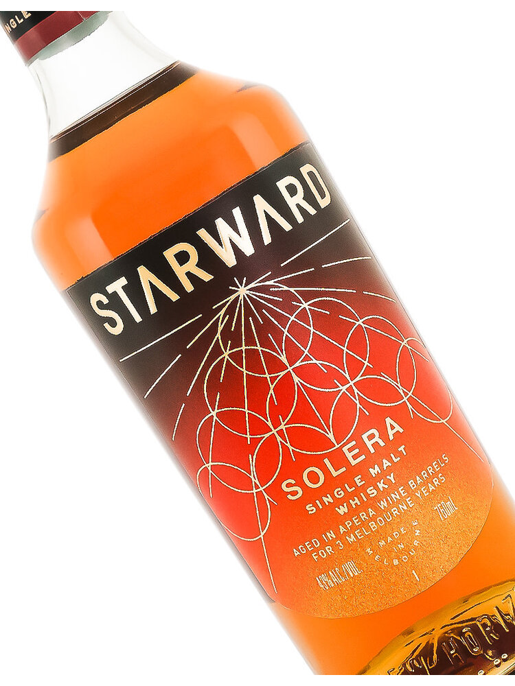 Starward "Solera" Single Malt Australian Whisky Matured In Fortified Wine Barrels