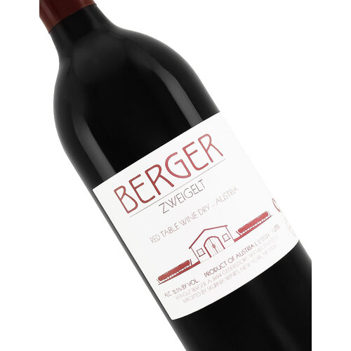 Berger 2022 Zweigelt Dry Red Table Wine 1 Liter, Austria Berger 2022 Zweigelt Dry Red Table Wine 1 Liter, Austria