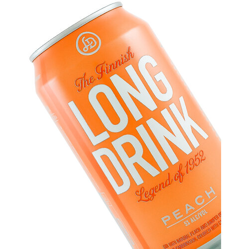 The Finnish Long Drink "Peach" Gin Sparkling 12oz Can, Kannapolis, North Carolina The Finnish Long Drink "Peach" Gin Sparkling 12oz Can, Kannapolis, North Carolina