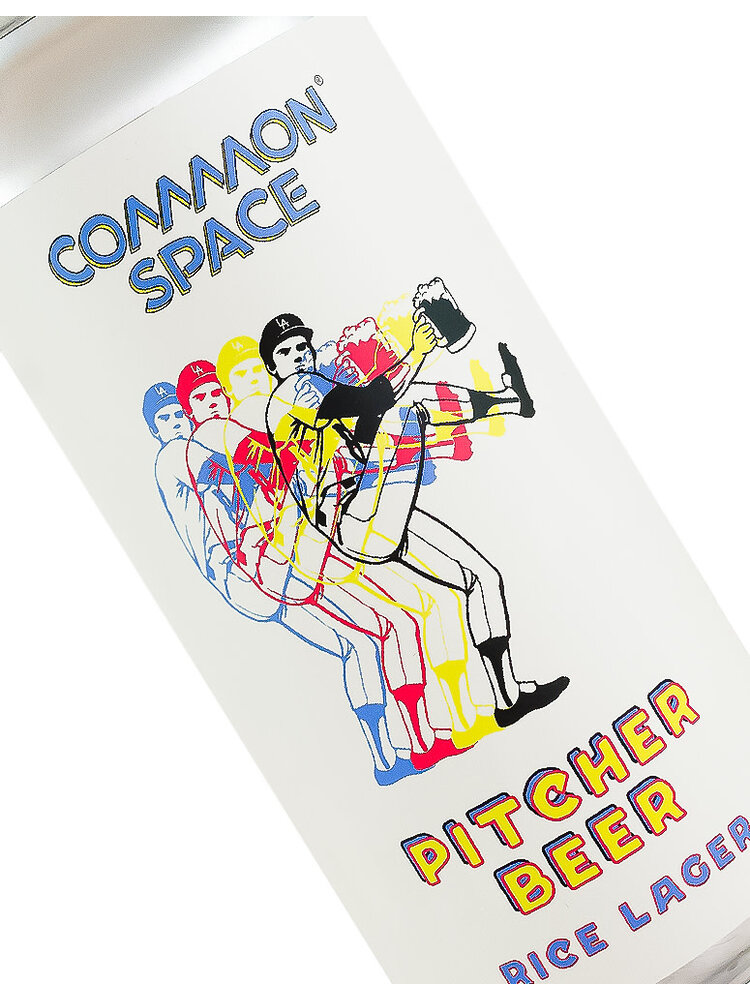 Common Space Brewery "Pitcher Beer" Rice Lager 16oz Can - Hawthorne, CA